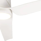 Mantra - Mantra Ushuaia 133cm 30W LED Dimmable Ceiling Light With Built - In 35W DC Fan, 2700 - 5000K Remote & APP Control - Luminosity Designs Ltd