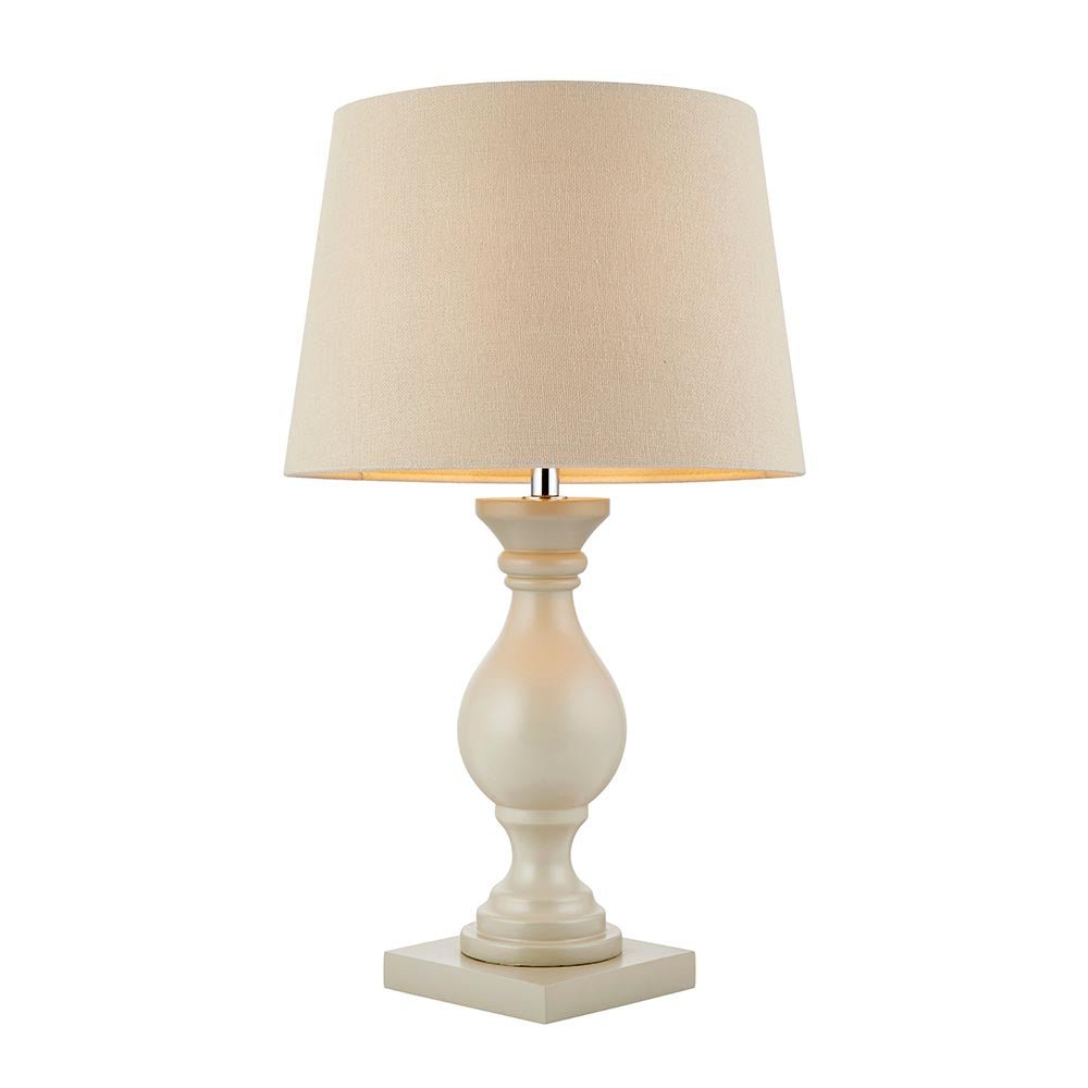Endon - Marsham Vintage Style Table Lamp with Complimenting Shade - Luminosity Designs Ltd