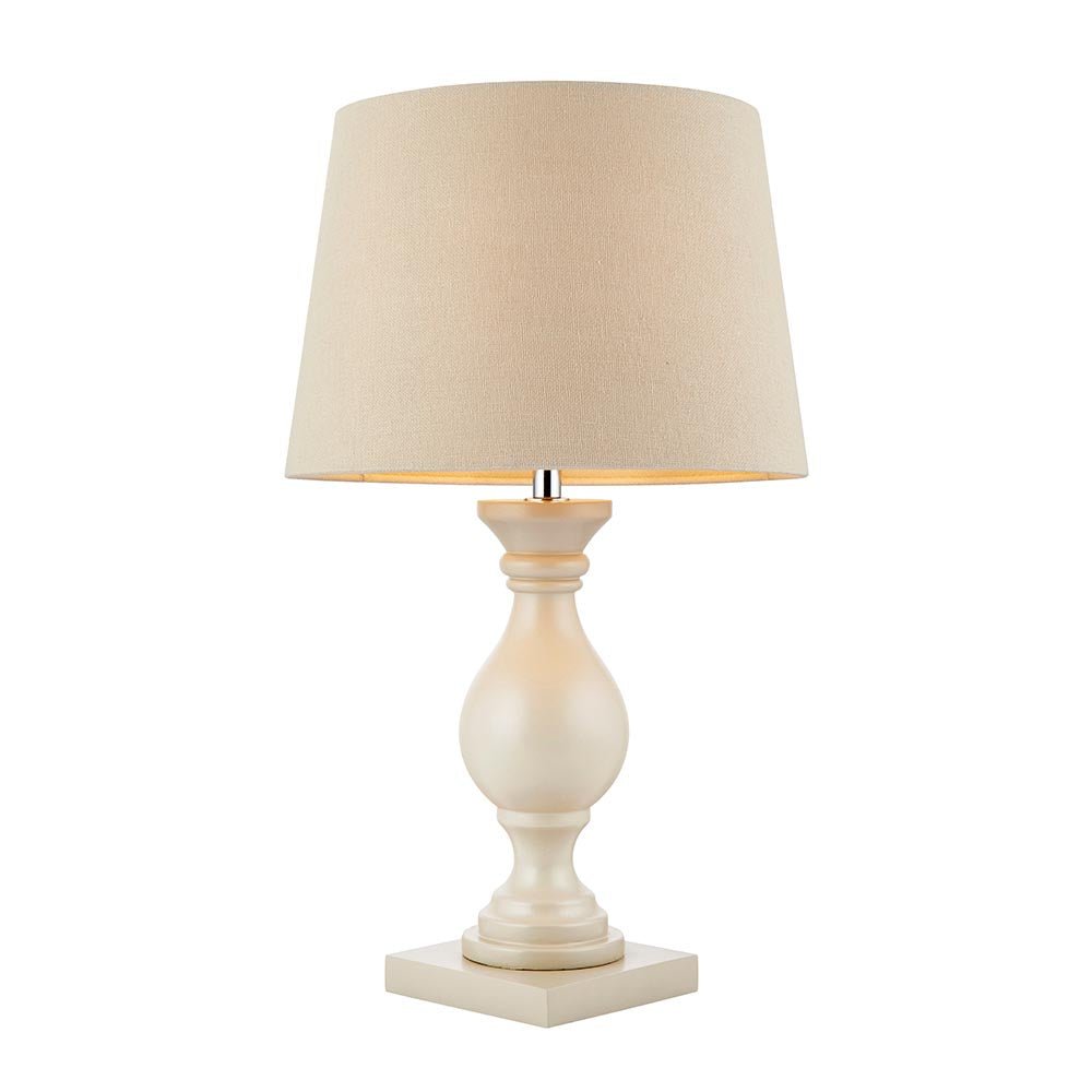 Endon - Marsham Vintage Style Table Lamp with Complimenting Shade - Luminosity Designs Ltd