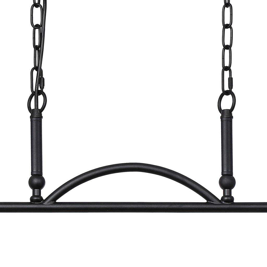 Luminosity Designs - Matt Black Sledmere 2 Light Bar (Converts to Semi Flush) 2x E27 - Luminosity Designs Ltd