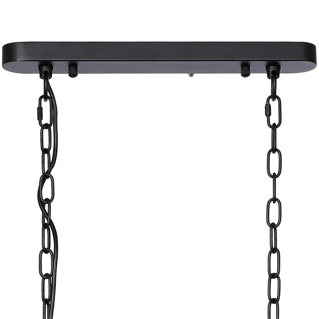 Luminosity Designs - Matt Black Sledmere 2 Light Bar (Converts to Semi Flush) 2x E27 - Luminosity Designs Ltd