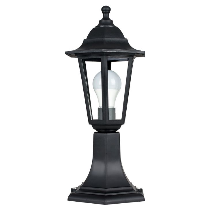LSE - Mayfair Acrylic Budget Outdoor Post Light, 1 x E27 - Luminosity Designs Ltd