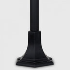 LSE - Mayfair Acrylic Budget Outdoor Post Light Bollards, 1 x E27 - Luminosity Designs Ltd