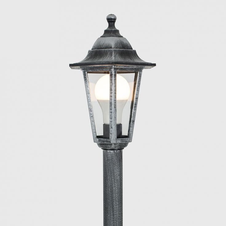 LSE - Mayfair Acrylic Budget Outdoor Post Light Bollards, 1 x E27 - Luminosity Designs Ltd