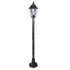 LSE - Mayfair Acrylic Budget Outdoor Post Light Bollards, 1 x E27 - Luminosity Designs Ltd