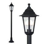 LSE - Mayfair Acrylic Budget Outdoor Post Light Bollards, 1 x E27 - Luminosity Designs Ltd