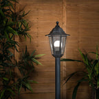 LSE - Mayfair Acrylic Budget Outdoor Post Light Bollards, 1 x E27 - Luminosity Designs Ltd