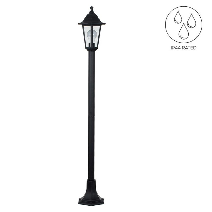 LSE - Mayfair Acrylic Budget Outdoor Post Light Bollards, 1 x E27 - Luminosity Designs Ltd