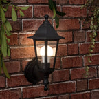 LSE - Mayfair Acrylic Budget Outdoor Wall Lantern, 1 x E27 - Luminosity Designs Ltd
