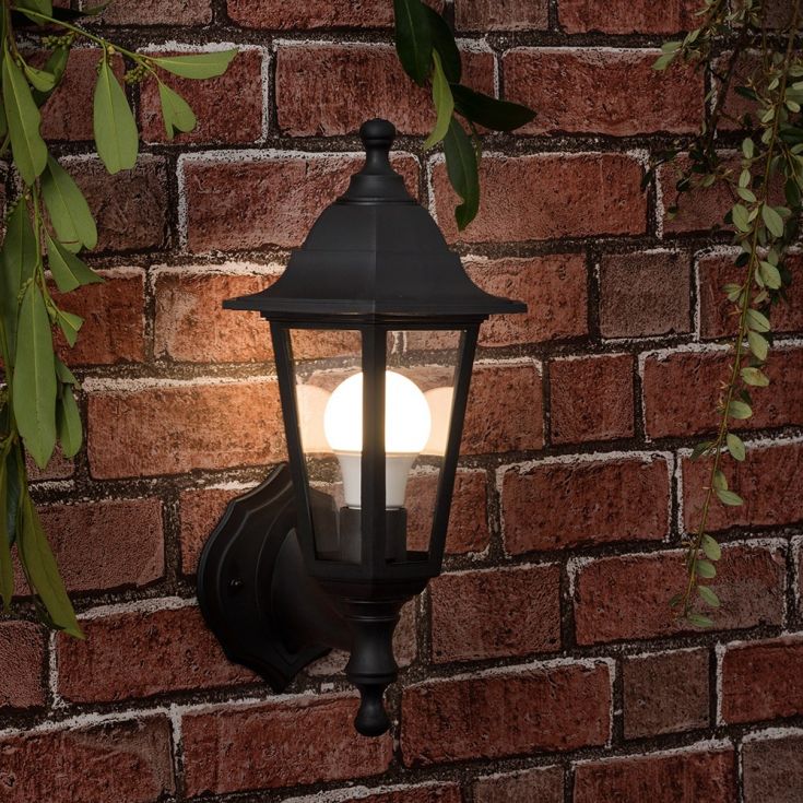 LSE - Mayfair Acrylic Budget Outdoor Wall Lantern, 1 x E27 - Luminosity Designs Ltd