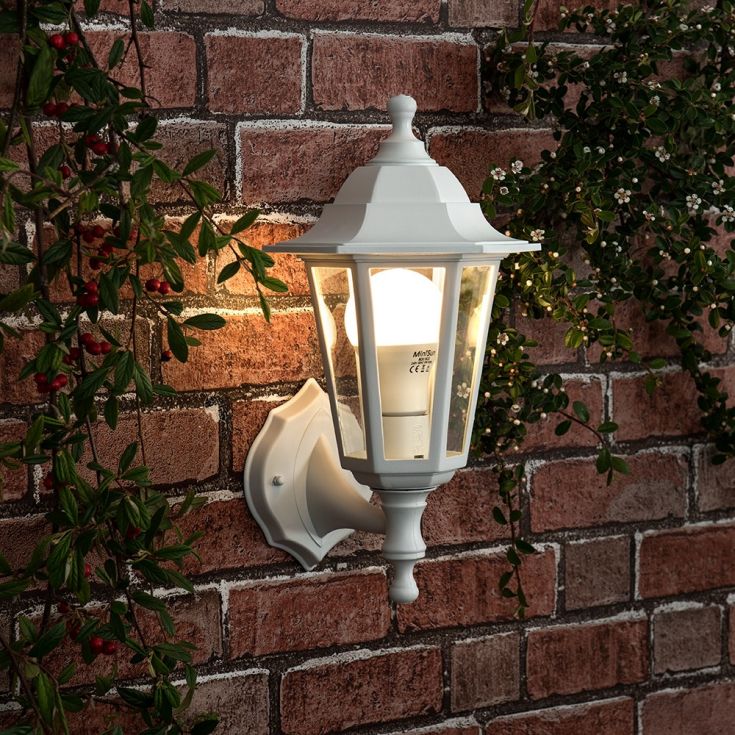 LSE - Mayfair Acrylic Budget Outdoor Wall Lantern, 1 x E27 - Luminosity Designs Ltd