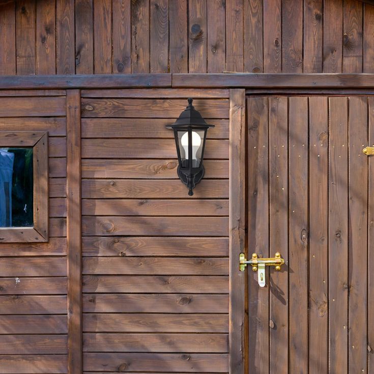 LSE - Mayfair Acrylic Budget Outdoor Wall Lantern, 1 x E27 - Luminosity Designs Ltd