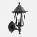 LSE - Mayfair Acrylic Budget Outdoor Wall Lantern, 1 x E27 - Luminosity Designs Ltd