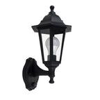 LSE - Mayfair Acrylic Budget Outdoor Wall Lantern, with Dusk To Dawn Photocell Lux Sensor, 1 x E27 - Luminosity Designs Ltd