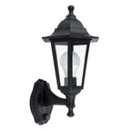LSE - Mayfair Acrylic Budget Outdoor Wall Lantern, with PIR Motion Sensor, 1 x E27 - Luminosity Designs Ltd