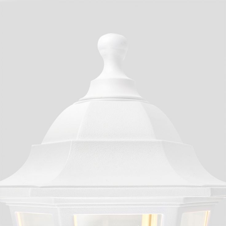 LSE - Mayfair Acrylic Budget Outdoor Wall Lantern, with PIR Motion Sensor, 1 x E27 - Luminosity Designs Ltd