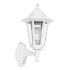 LSE - Mayfair Acrylic Budget Outdoor Wall Lantern, with PIR Motion Sensor, 1 x E27 - Luminosity Designs Ltd