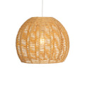 Oaks Lighting - Medium Clinton Natural Paper String Eco Friendly Easy Fit Pendant Shade - Luminosity Designs Ltd