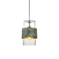 Endon - Metal and Glass Vintage Akari Industrial Style Pendant Light, 1x E27 - Luminosity Designs Ltd