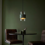Endon - Metal and Glass Vintage Akari Industrial Style Pendant Light, 1x E27 - Luminosity Designs Ltd