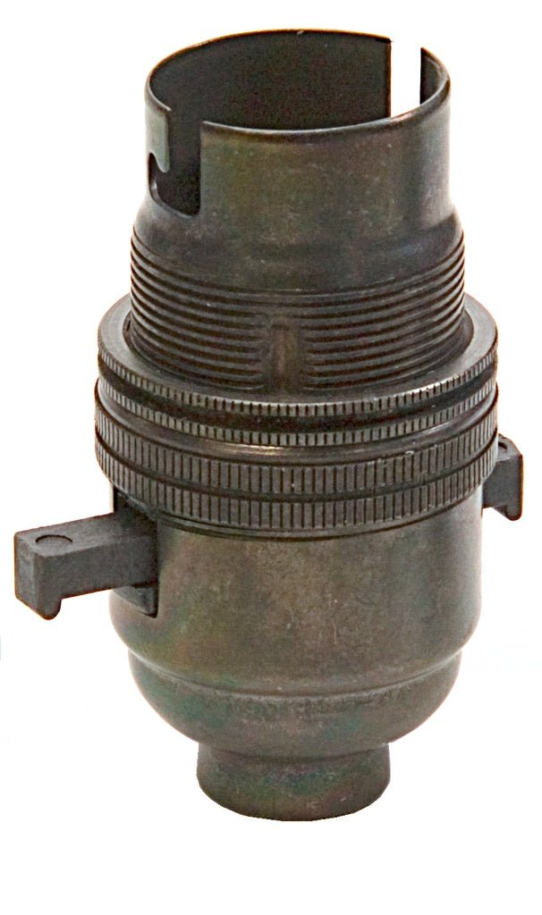 Luminosity Designs - Metal BC Switched Lampholder (Half Inch) - Luminosity Designs Ltd