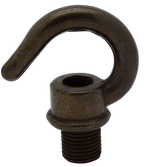 Luminosity Designs - Metal Ceiling Rose Hook - Male - Luminosity Designs Ltd