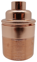 Luminosity Designs - Metal ES Unswitched Lampholder (Half Inch) - Luminosity Designs Ltd