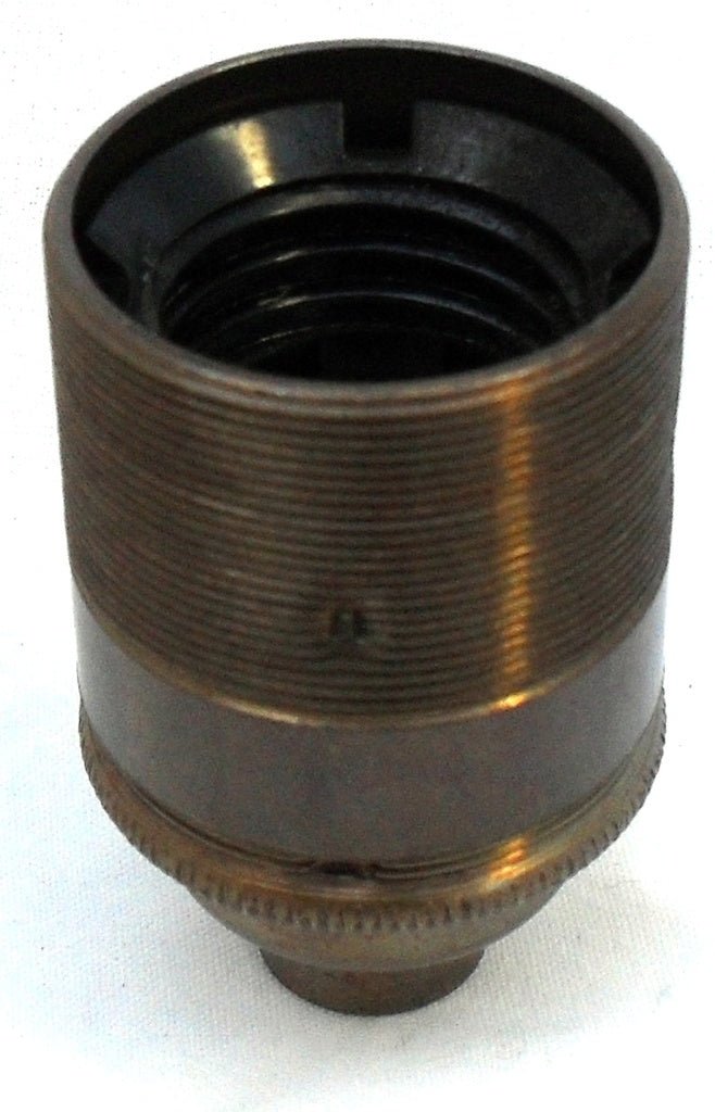 Luminosity Designs - Metal ES Unswitched Lampholder (Half Inch) - Luminosity Designs Ltd