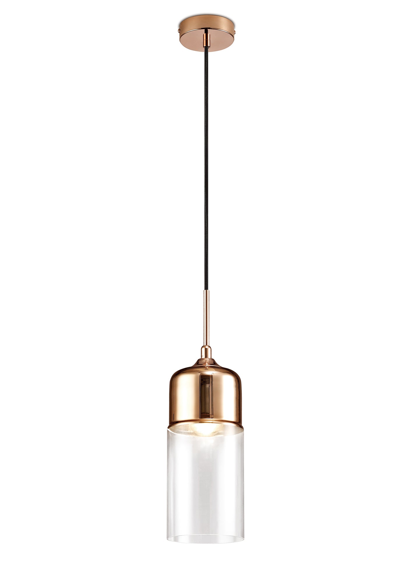 Deco - Mia Single Tube Pendant - Luminosity Designs Ltd