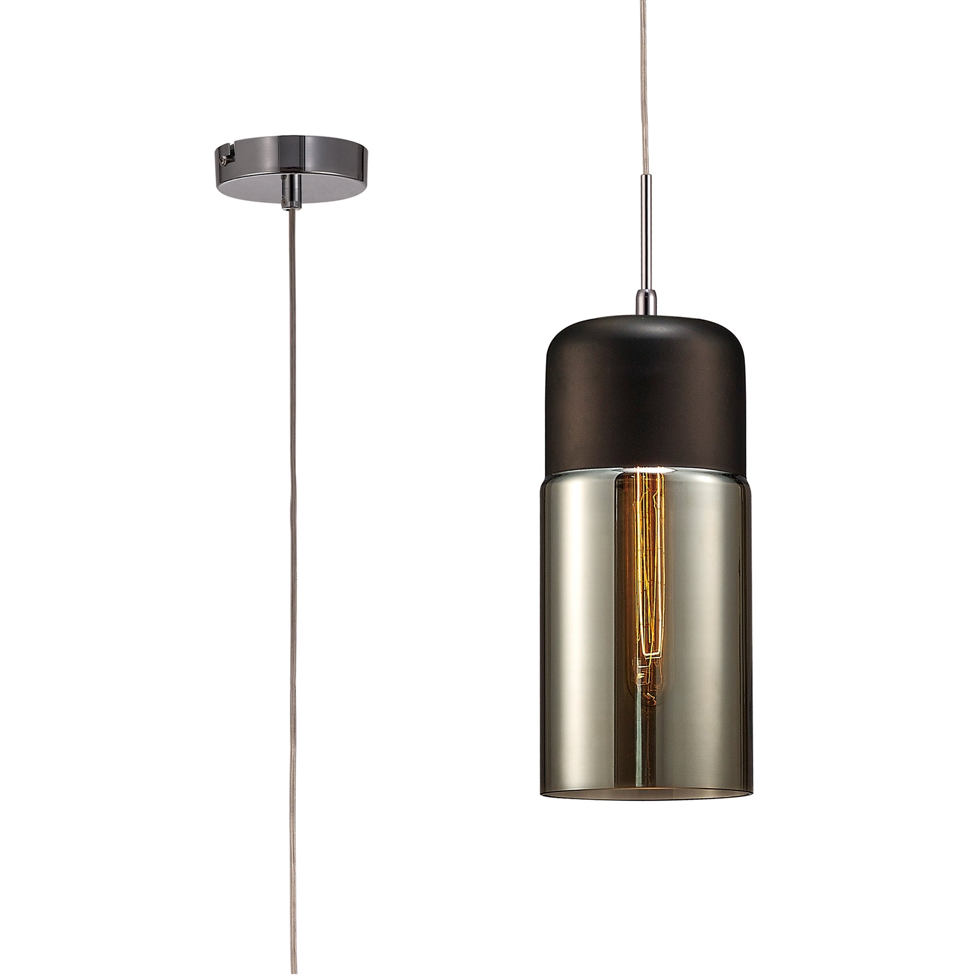 Deco - Mia Single Tube Pendant - Luminosity Designs Ltd
