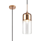 Deco - Mia Single Tube Pendant - Luminosity Designs Ltd