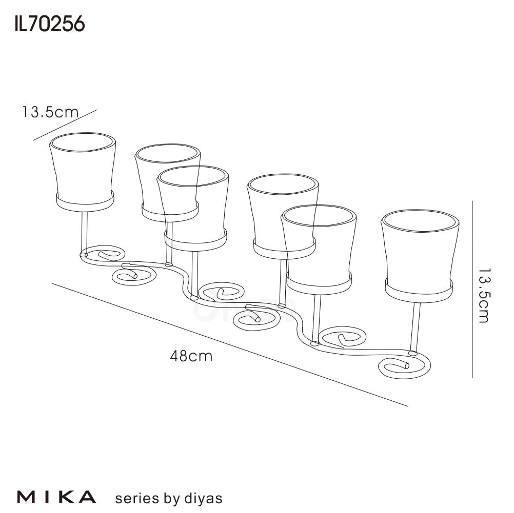 Diyas Home - Mika Mosaic Candle Holder - Luminosity Designs Ltd