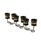 Diyas Home - Mika Mosaic Candle Holder - Luminosity Designs Ltd