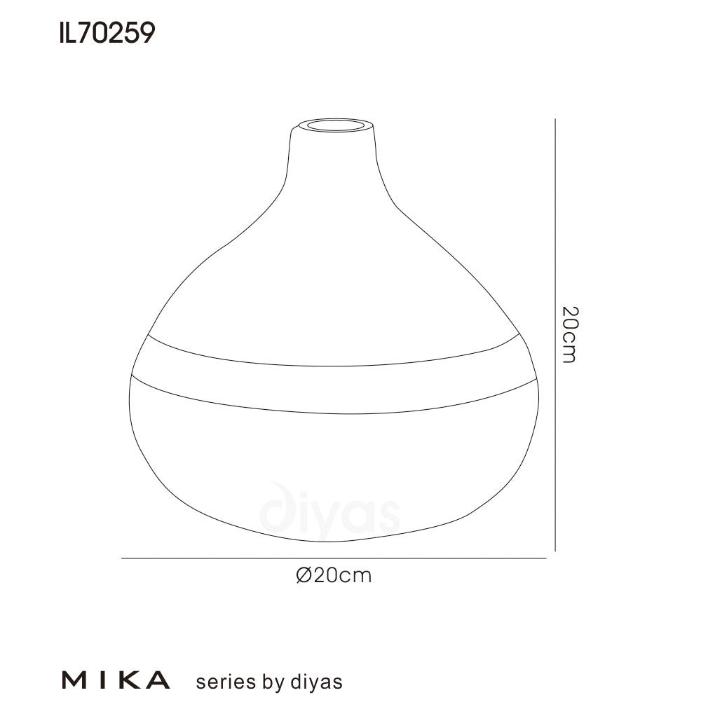 Diyas Home - Mika Mosaic Vase - Small - Luminosity Designs Ltd