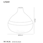 Diyas Home - Mika Mosaic Vase - Small - Luminosity Designs Ltd