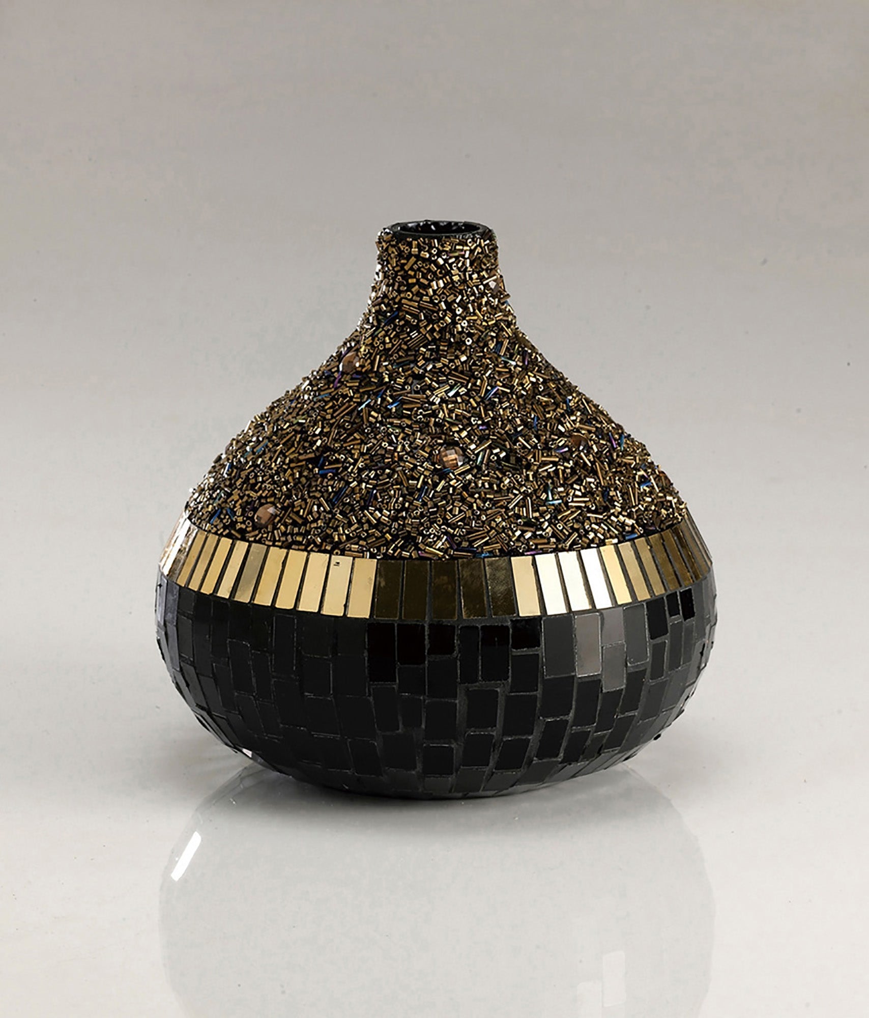 Diyas Home - Mika Mosaic Vase - Small - Luminosity Designs Ltd