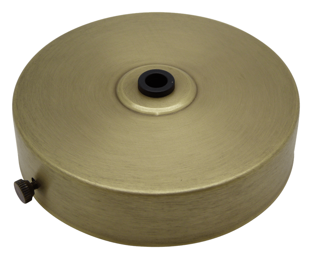 Luminosity Designs - Milled Metal Ceiling Rose Canopy - 100mm - Luminosity Designs Ltd