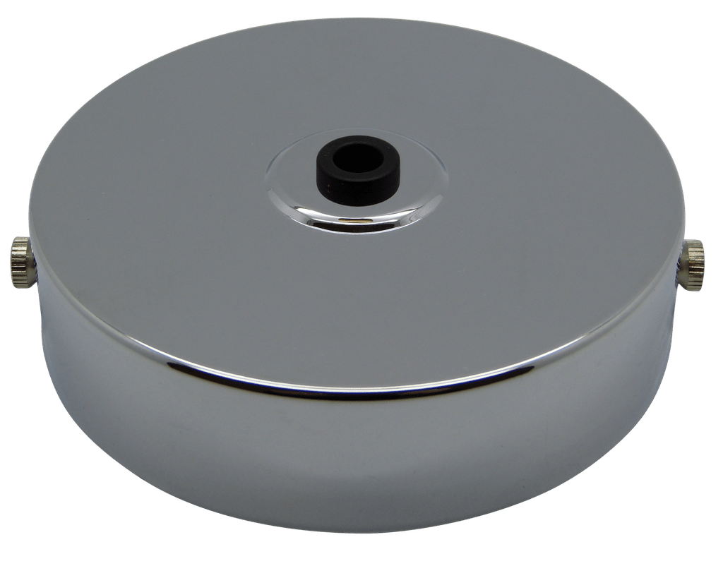 Luminosity Designs - Milled Metal Ceiling Rose Canopy - 100mm - Luminosity Designs Ltd