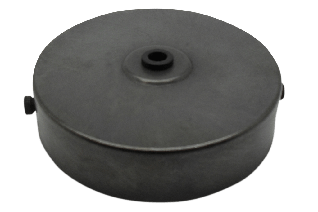 Luminosity Designs - Milled Metal Ceiling Rose Canopy - 100mm - Luminosity Designs Ltd