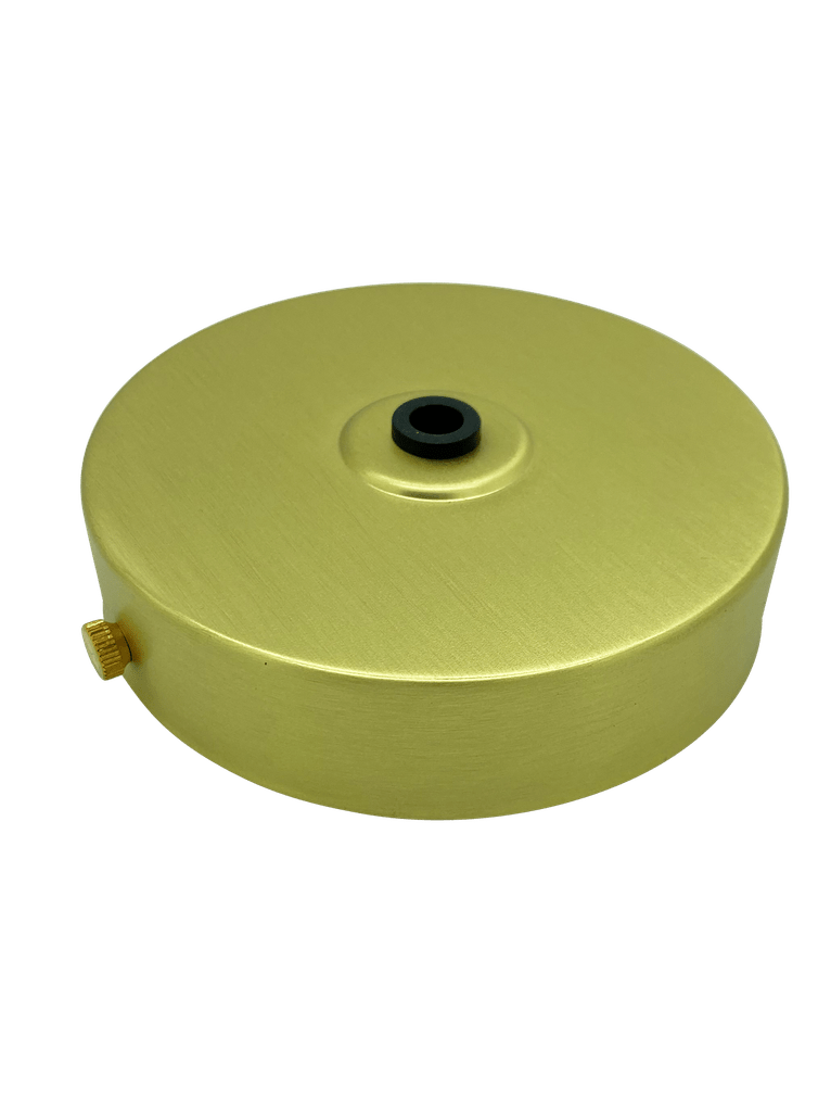 Luminosity Designs - Milled Metal Ceiling Rose Canopy - 100mm - Luminosity Designs Ltd