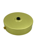 Luminosity Designs - Milled Metal Ceiling Rose Canopy - 100mm - Luminosity Designs Ltd