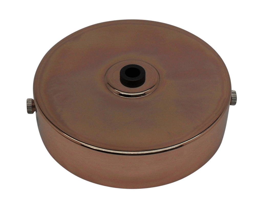 Luminosity Designs - Milled Metal Ceiling Rose Canopy - 100mm - Luminosity Designs Ltd