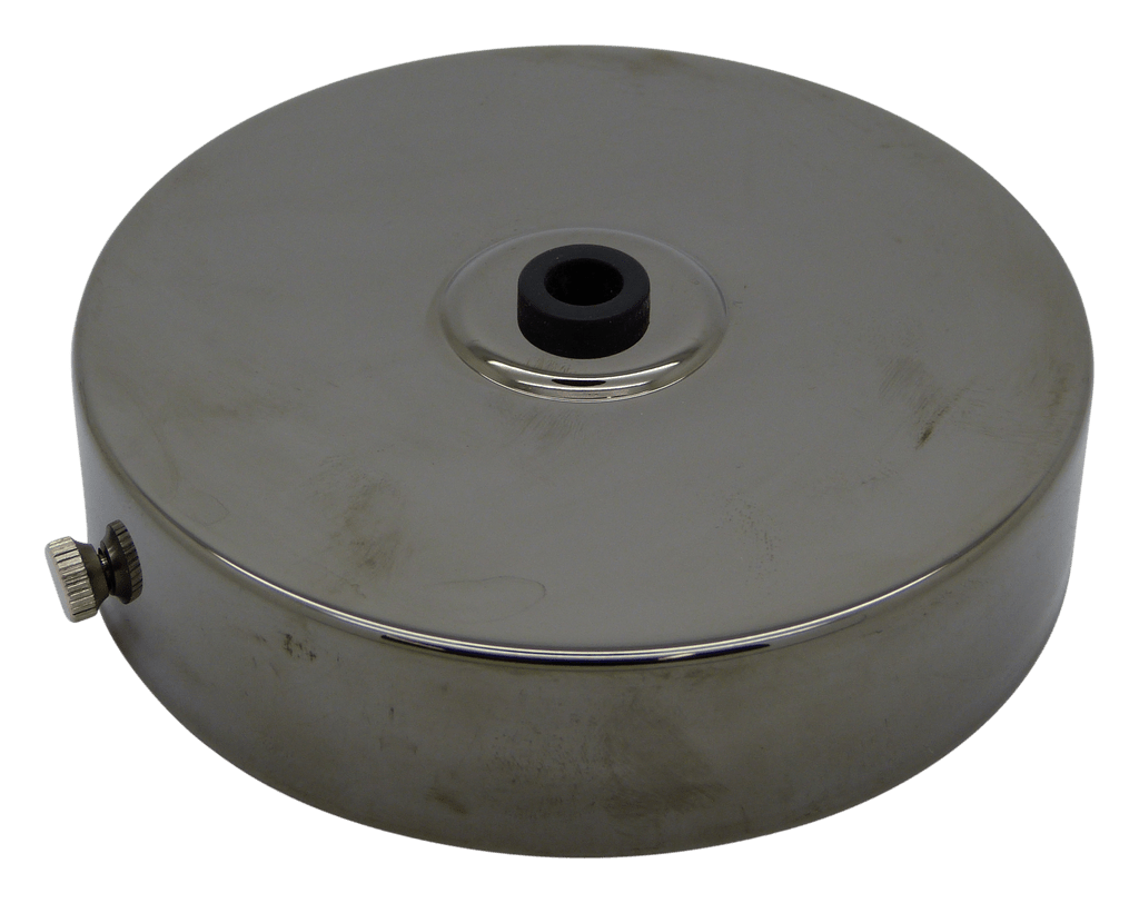 Luminosity Designs - Milled Metal Ceiling Rose Canopy - 100mm - Luminosity Designs Ltd