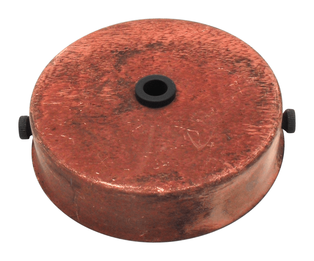 Luminosity Designs - Milled Metal Ceiling Rose Canopy - 60mm - Luminosity Designs Ltd