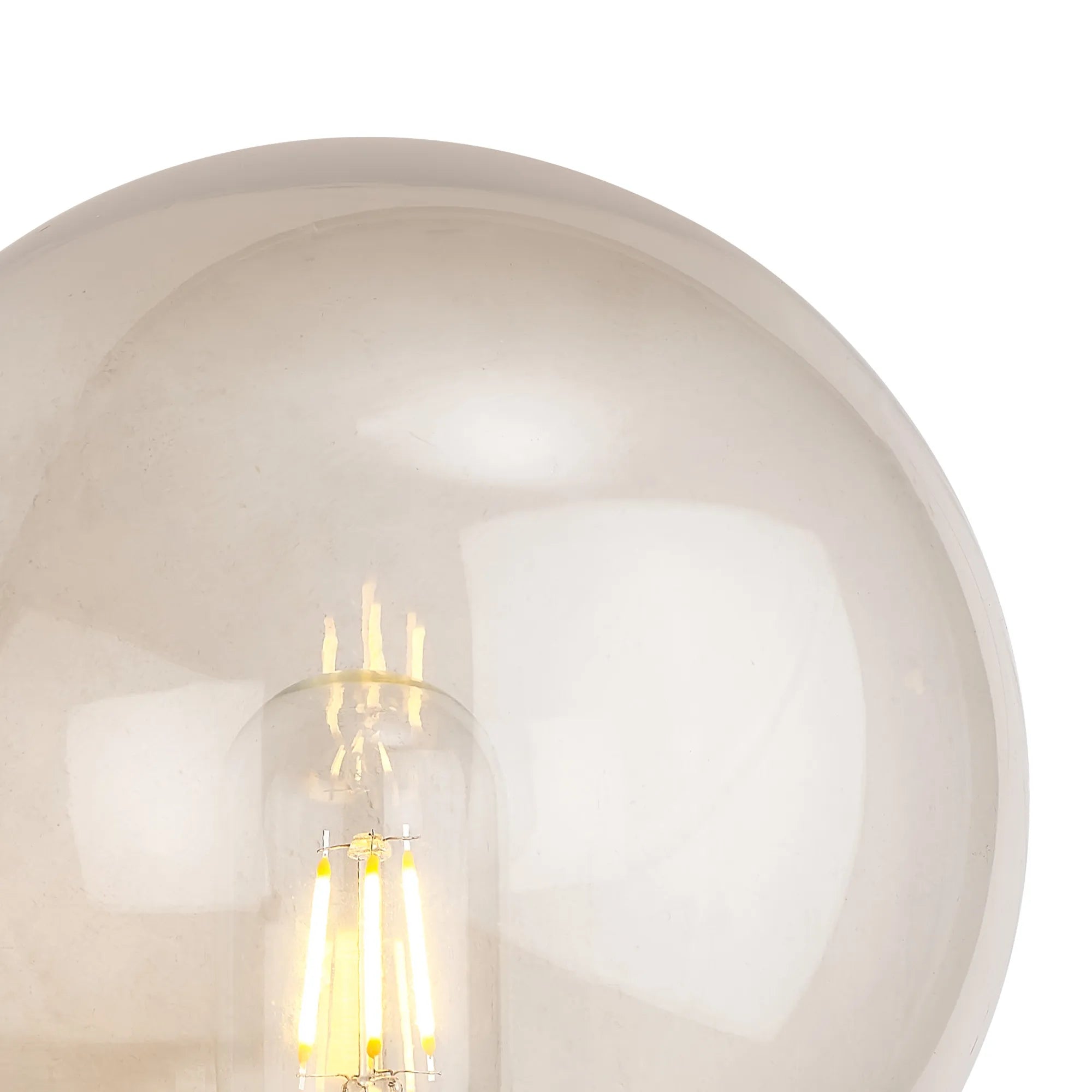 Milo Globe Wall Lamp With PIR Sensor, 1 x E27, IP54, Polycarbonate Construction, Corrosion Resistant