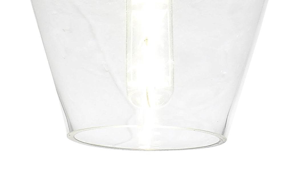 Luminosity Designs Ltd - Minimalist Pendant with Braided Cable, 17cm Round, 1 x E27 - Luminosity Designs Ltd
