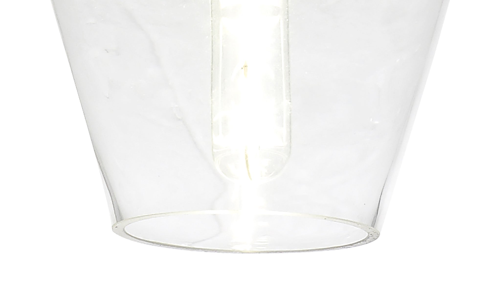 Luminosity Designs Ltd - Minimalist Pendant with Braided Cable, 17cm Round, 1 x E27 - Luminosity Designs Ltd
