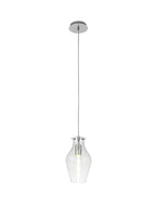 Luminosity Designs Ltd - Minimalist Pendant with Braided Cable, 17cm Round, 1 x E27 - Luminosity Designs Ltd