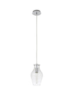 Luminosity Designs Ltd - Minimalist Pendant with Braided Cable, 17cm Round, 1 x E27 - Luminosity Designs Ltd
