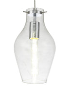 Luminosity Designs Ltd - Minimalist Pendant with Braided Cable, 17cm Round, 1 x E27 - Luminosity Designs Ltd